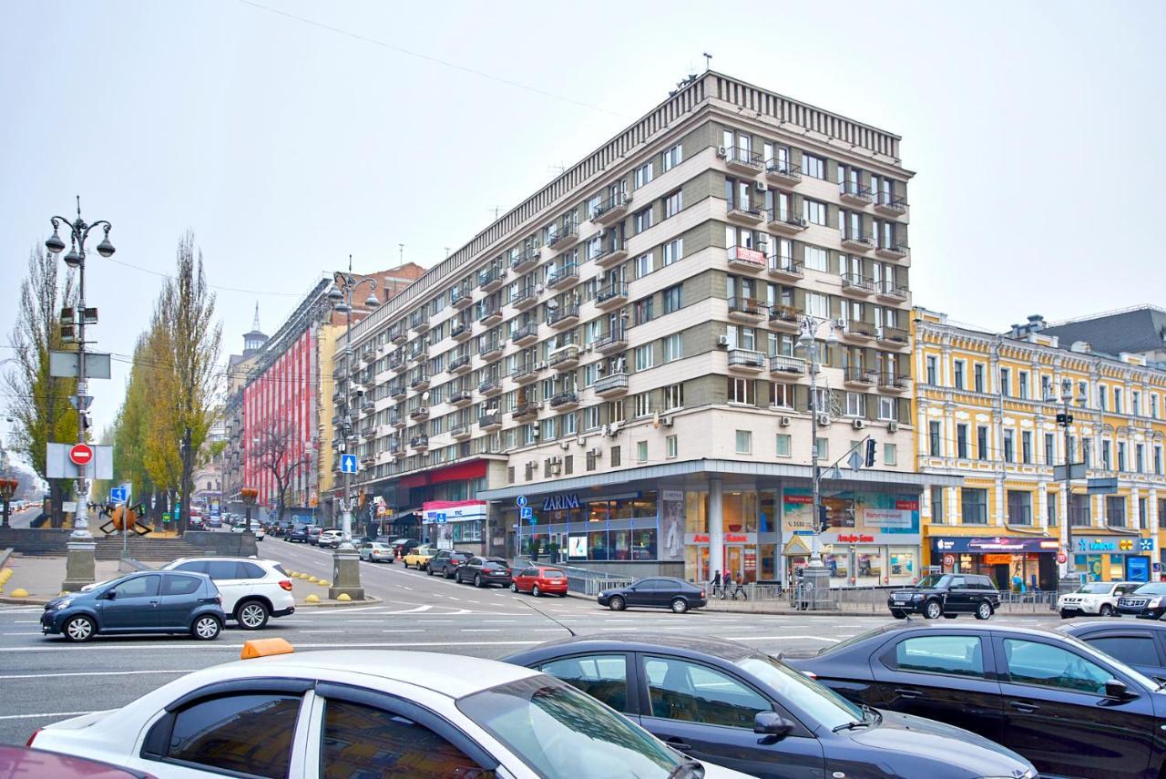 Sauna, Big Jacuzzi , Khreshchatyk Apartments Киев Екстериор снимка