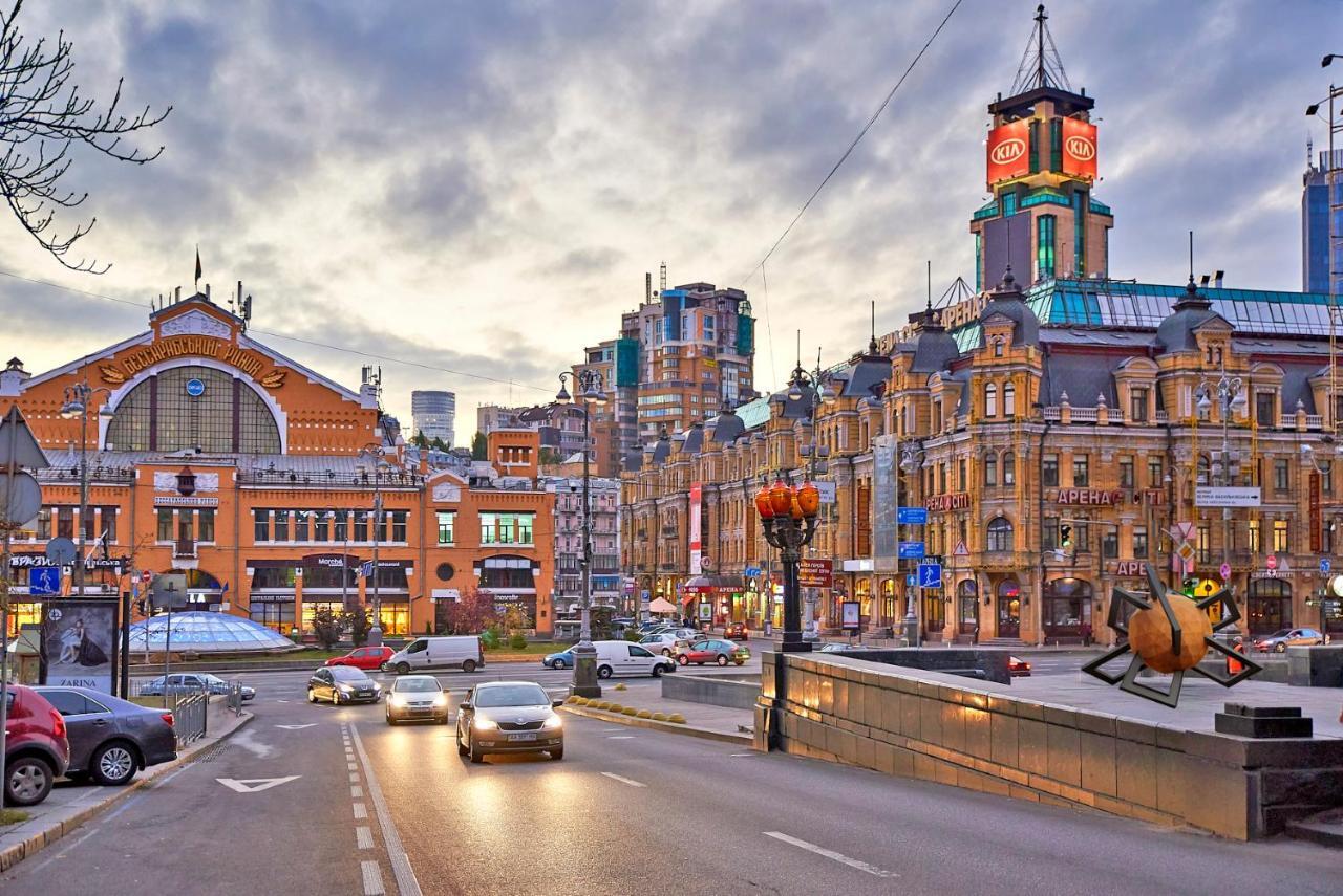 Sauna, Big Jacuzzi , Khreshchatyk Apartments Киев Екстериор снимка